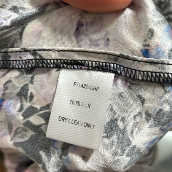 PARKER Women’s Noemi Floral Cold Shoulder Silk Dress - Picture 13 of 15